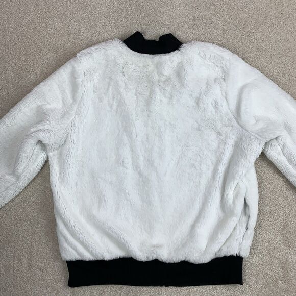 The North Face Women's Reversible Terra Metro Bomber Jacket Faux Fur Size Small - Picture 12 of 16